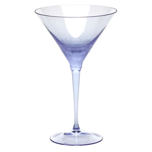 Moser Crystal Pebbles Alexandrite Stemmed Martini