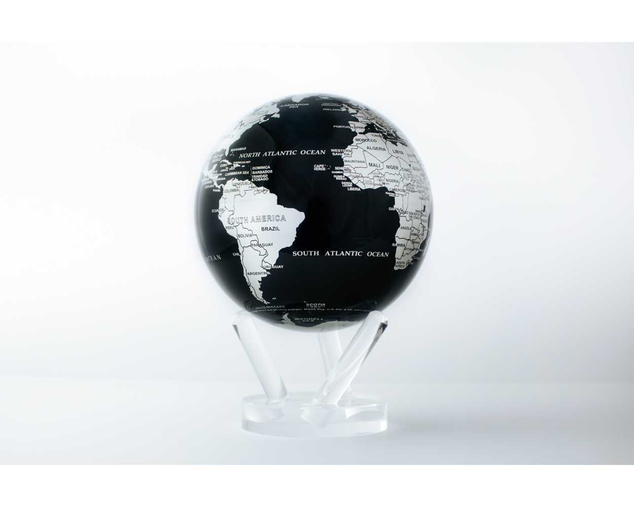 Mova Black & Silver 8.5" Globe