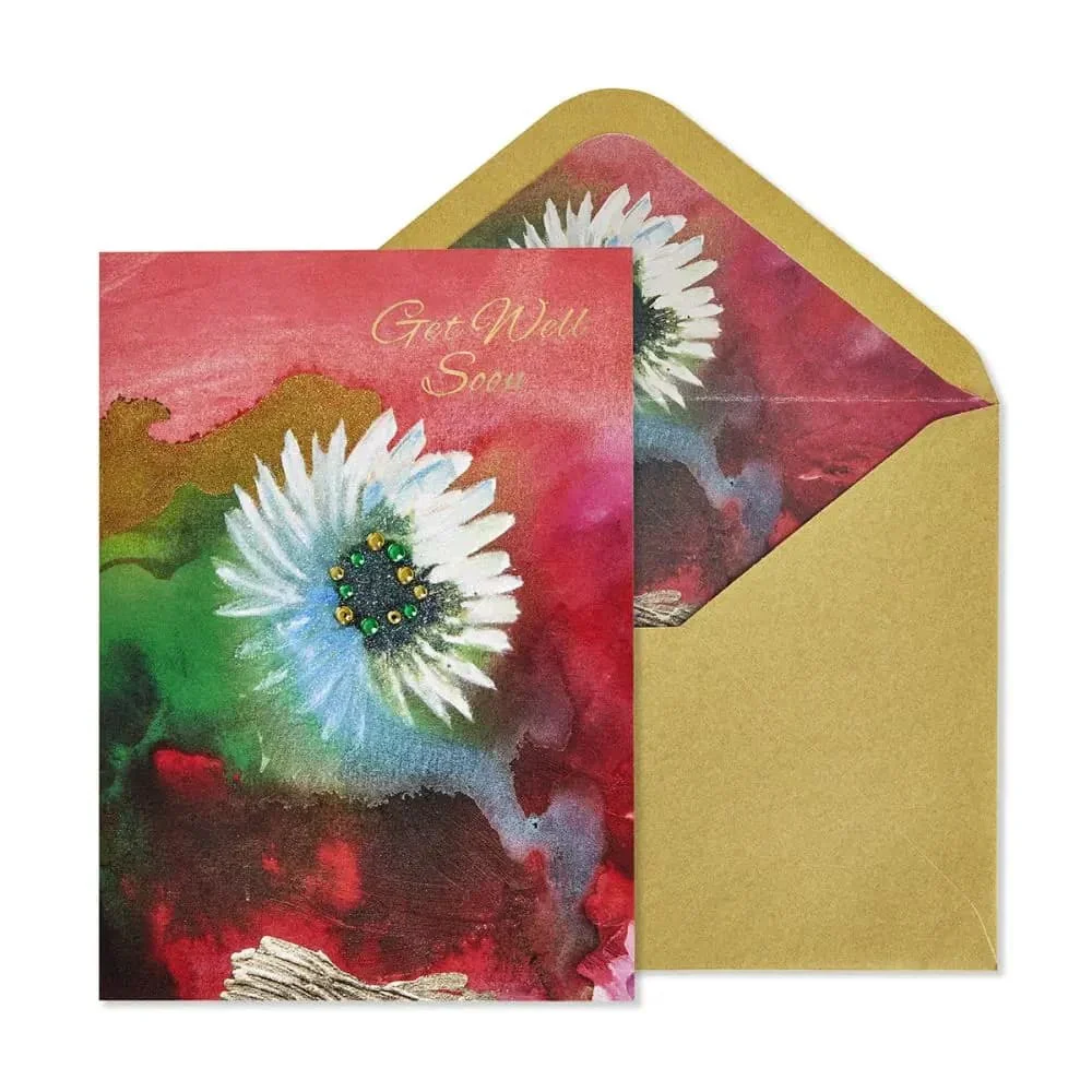 Niquea.D Daisy Get Well Card