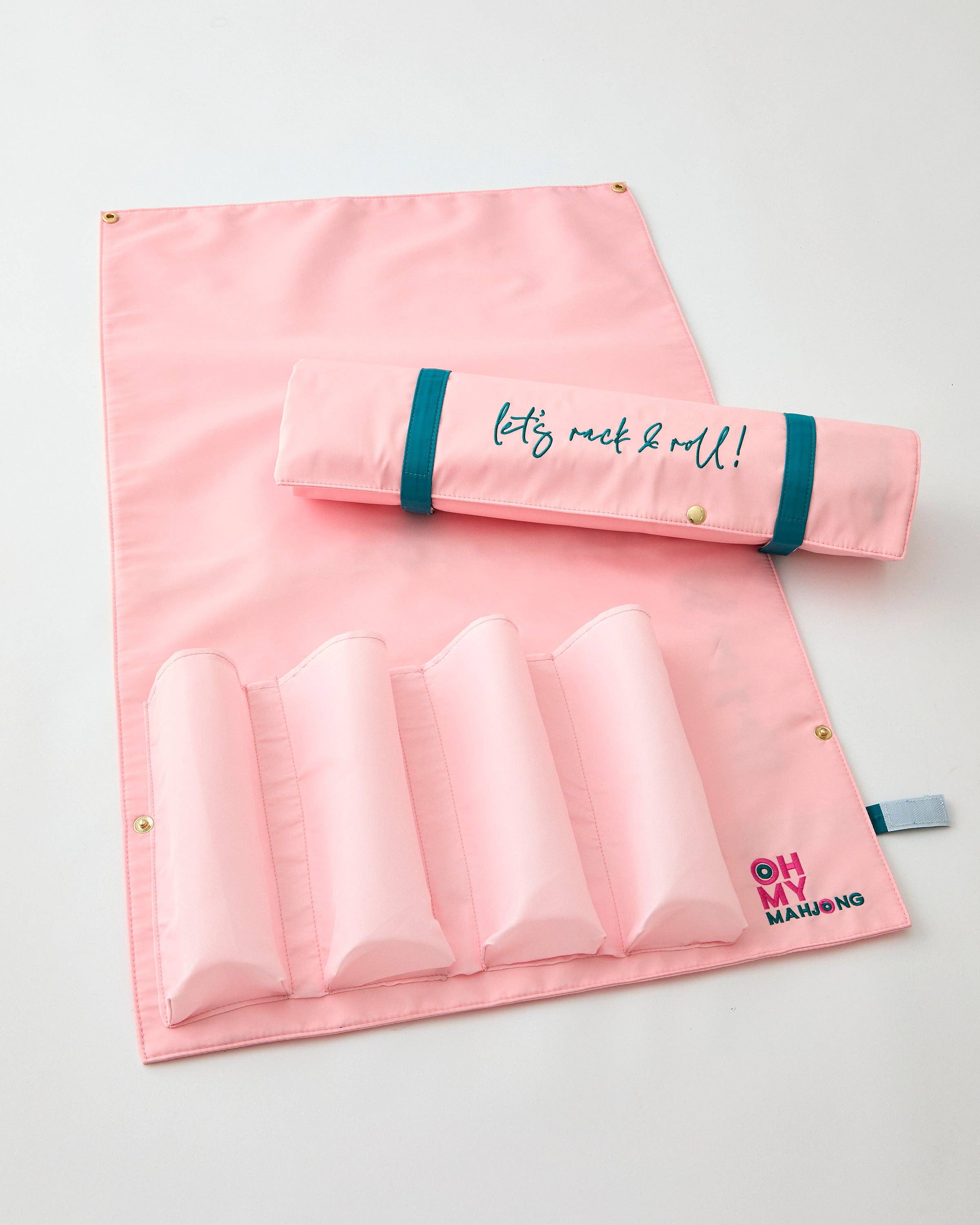 Oh My Mahjong - Light Pink Let's Rack & Roll Bag