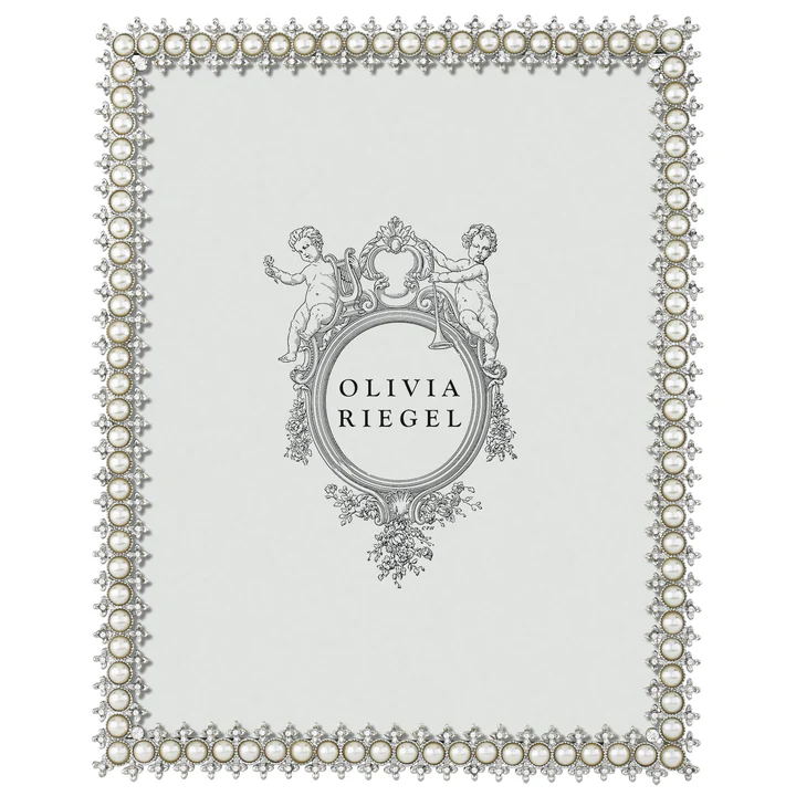 Olivia Riegel Crystal & Pearl 8*10 Frame