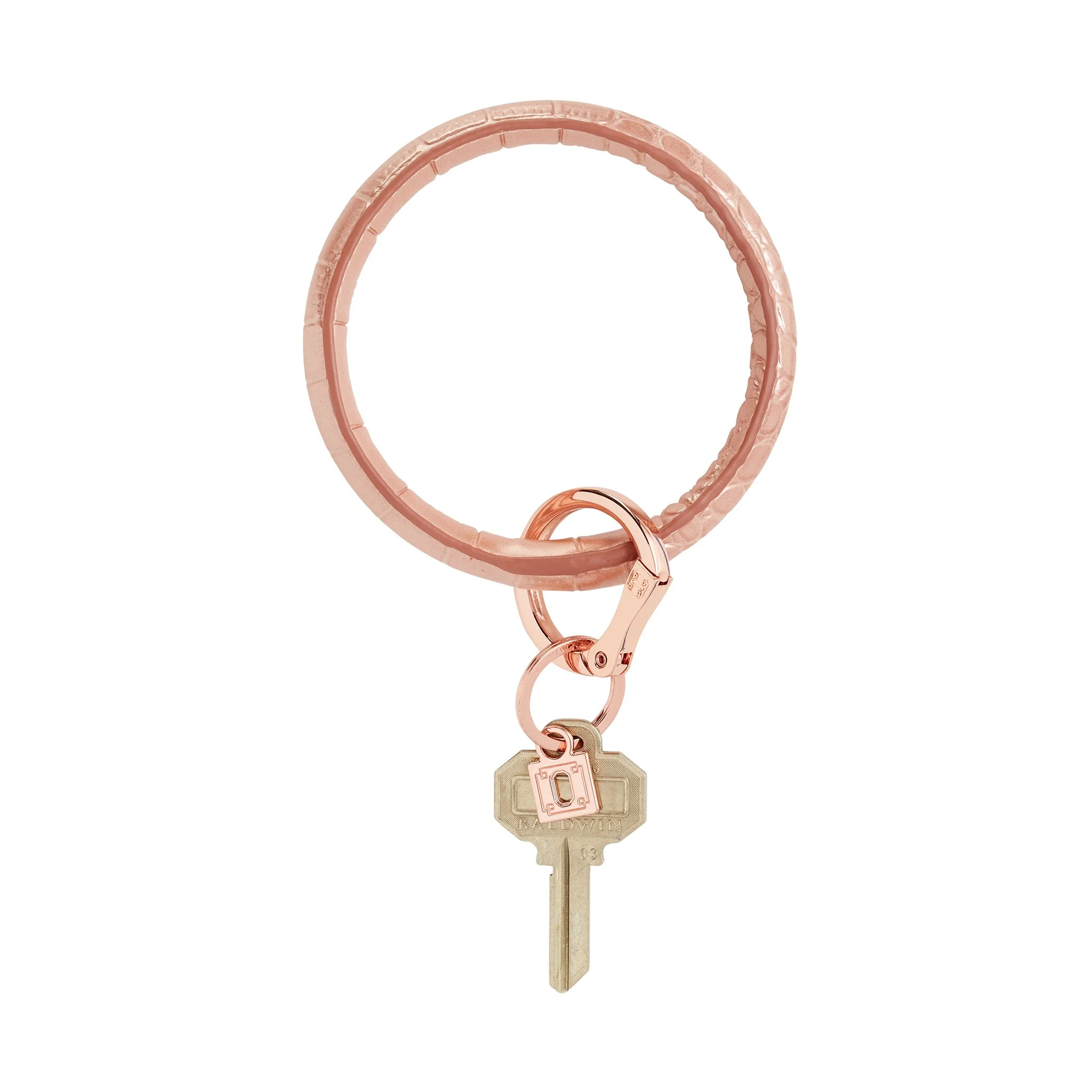 O-Venture Leather Big O Key Chain