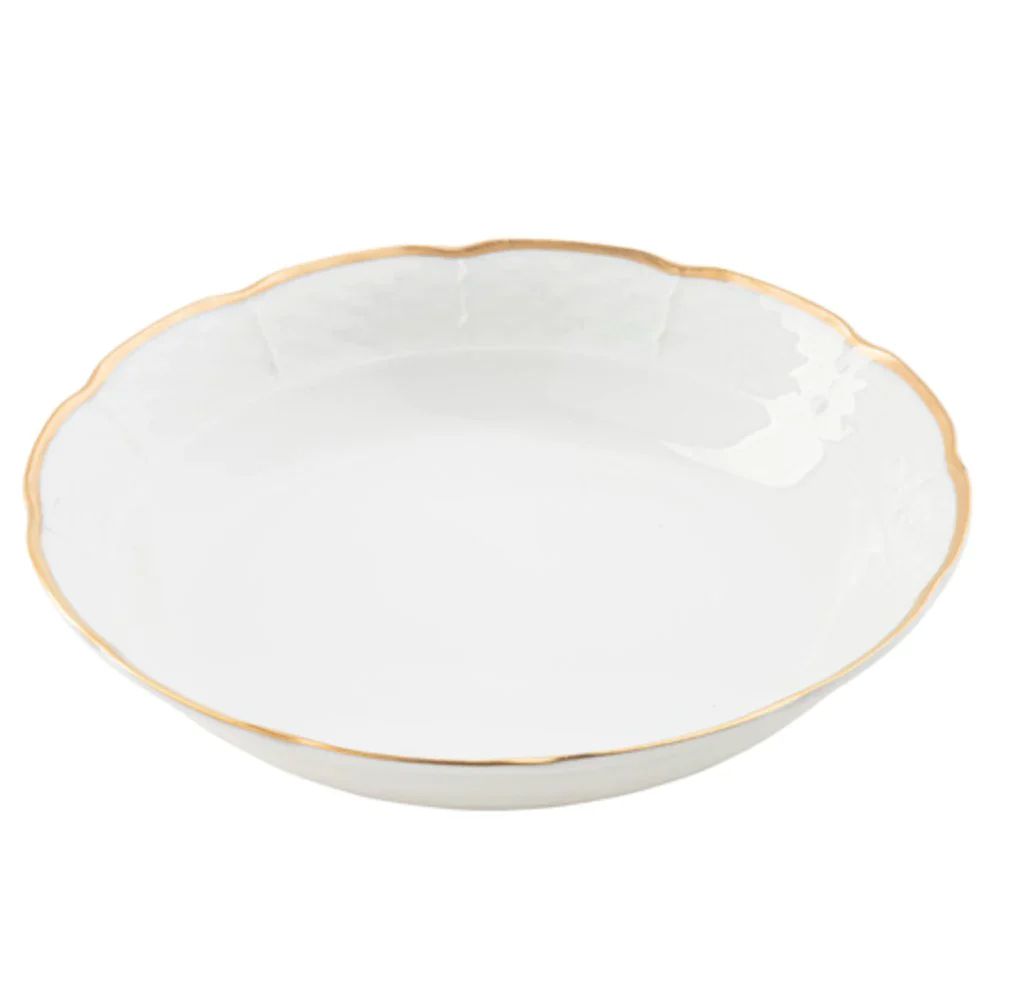 Pickard Sea Island Gold Round Vegetable Bowl