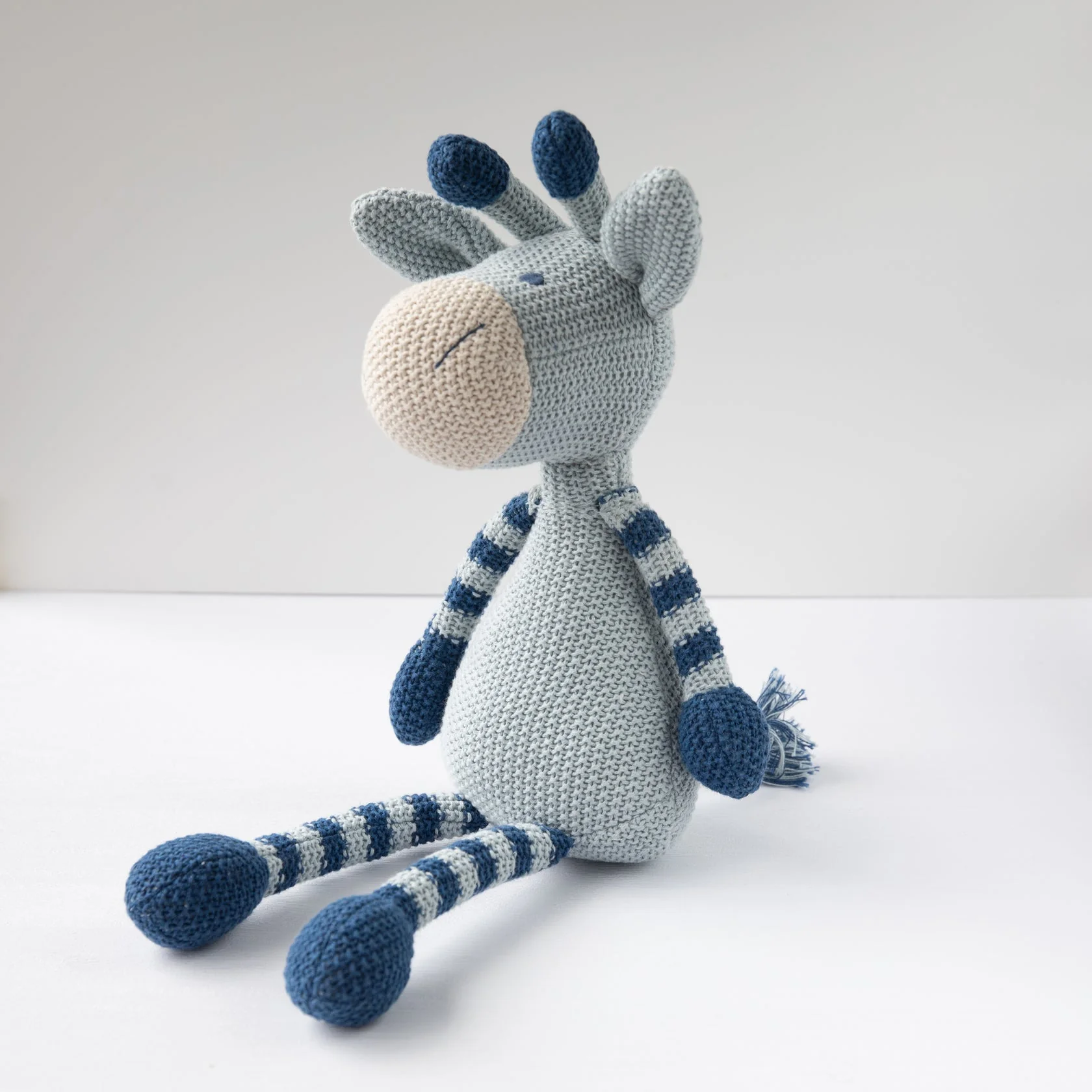Pink Lemonade Blue Giraffe Toy