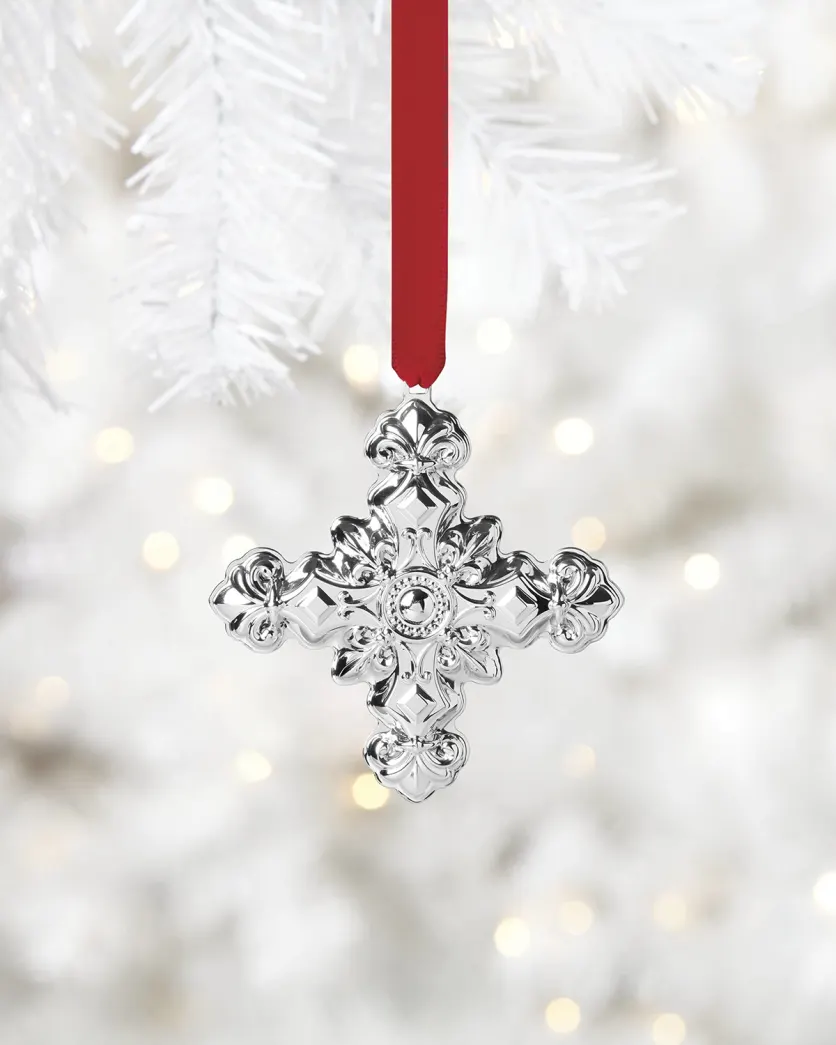 Reed & Barton 2024 54th Annual Christmas Cross Ornament