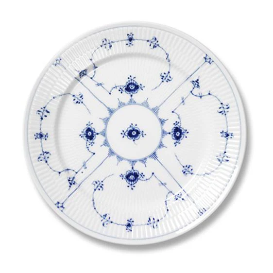 Royal Copenhagen Blue Fluted Plain Dinner Plate