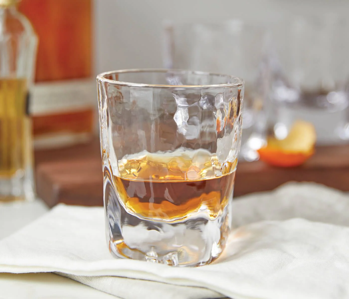 Simon Pearce Woodbury Bourbon Glass, Set of 2