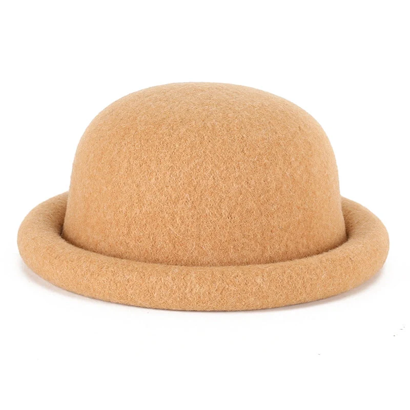 the Pathz Tan Wool Fisherman Hat