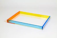 Tizo Design Multicolor 16*12 Lucite Tray