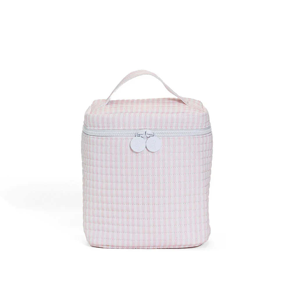 TRVL Pink Pimlico Stripe Go Go Lunch Bag