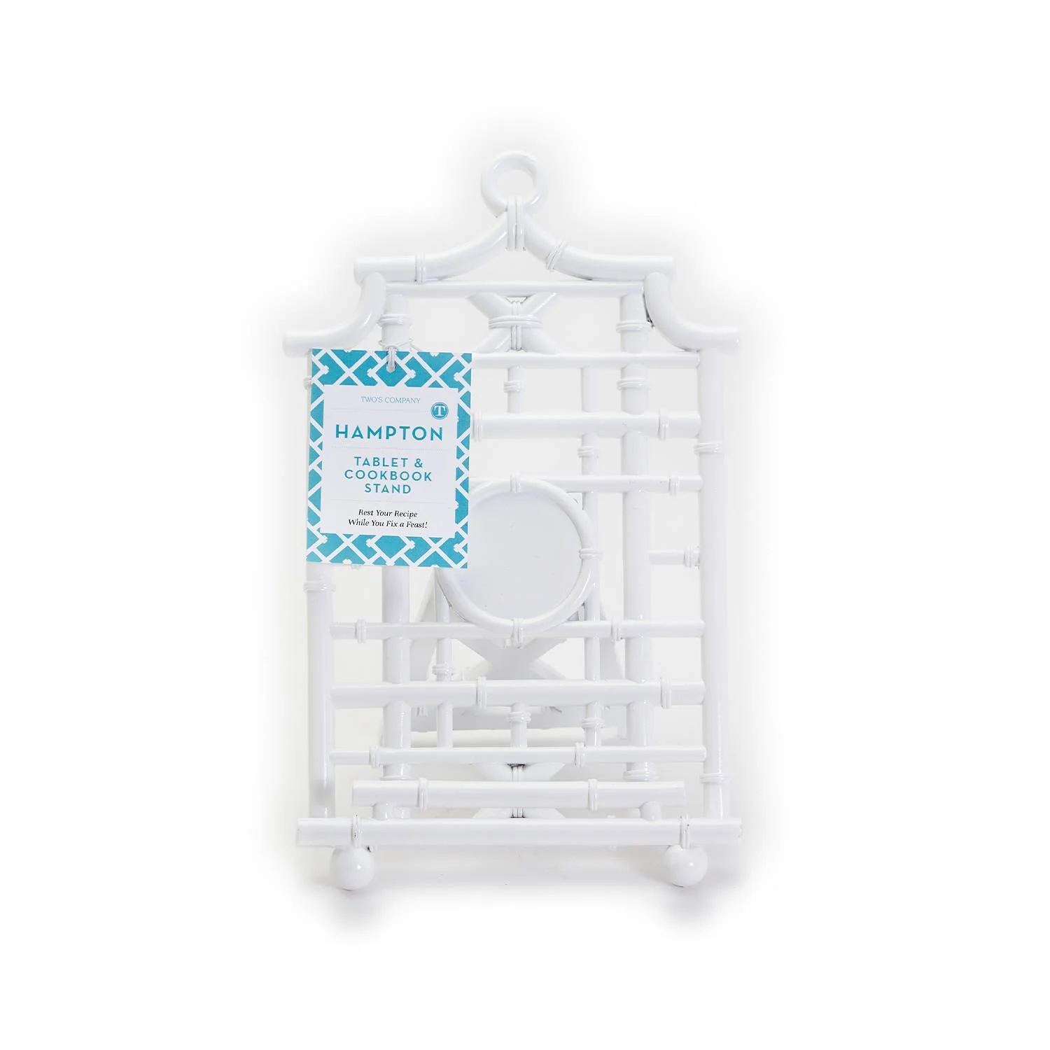 White Pagoda Tablet/Book Stand