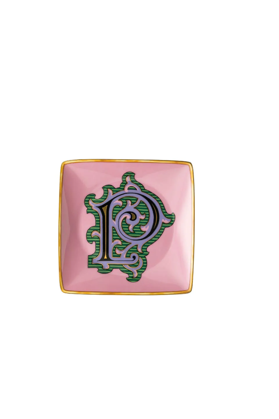 Versace Holiday Alphabet "P" Plate