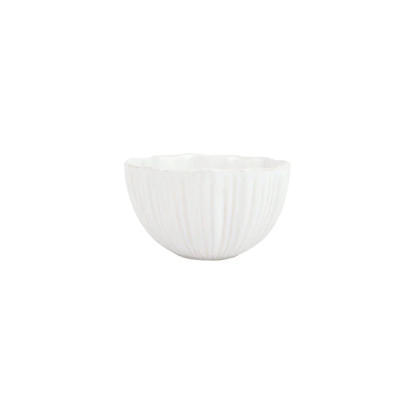 Vietri Bari White Condiment Bowl
