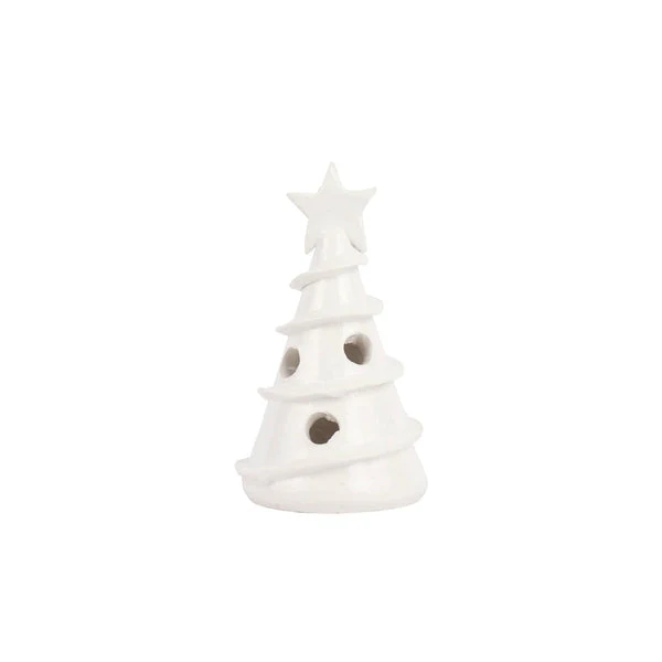 Vietri Foresta White Mini Swirl Tree