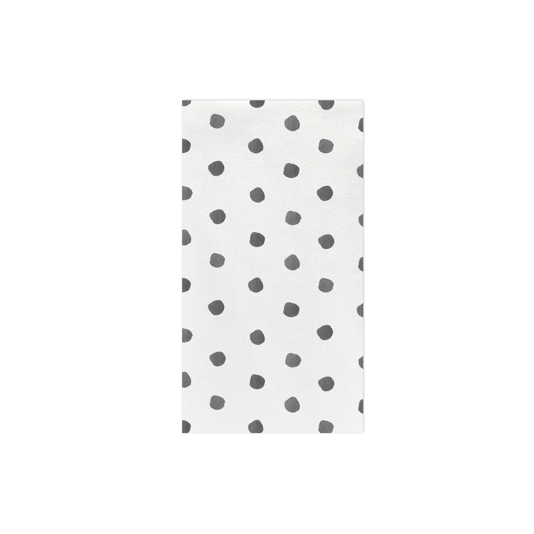 Vietri Papersoft Dot Gray Guest Towels
