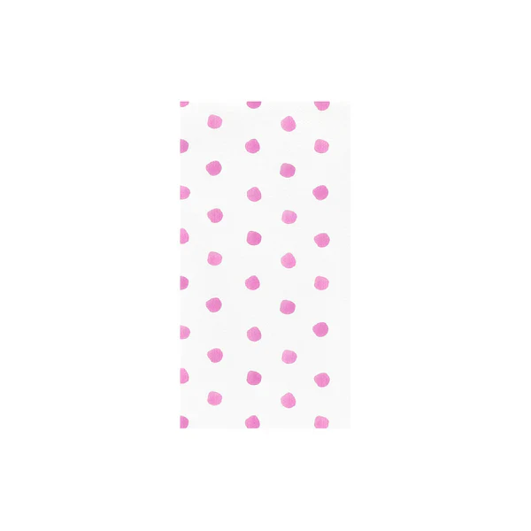 Vietri Papersoft Pink Dot Guest Napkin