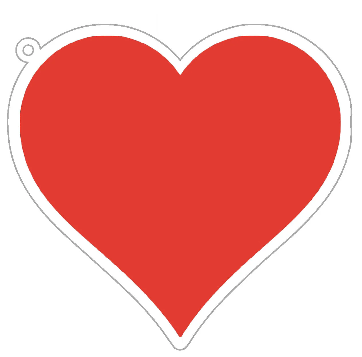 WH Hostess Heart Die Cut Gift Tags