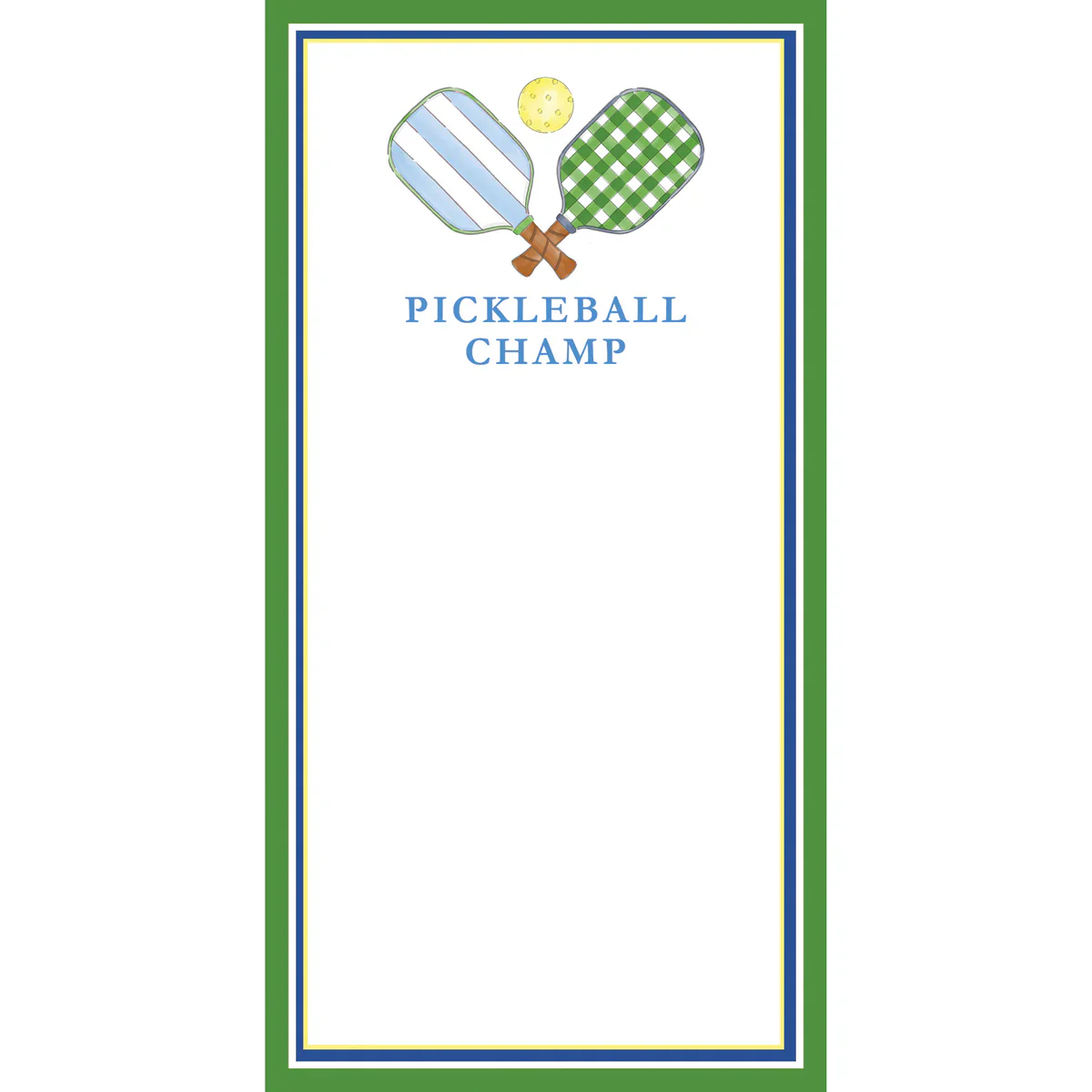 WH Hostess Pickleball Champ Notepad