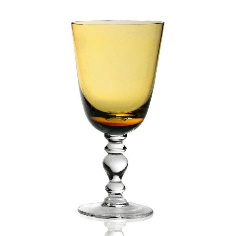 William Yeoward Country Amber Fanny Goblet
