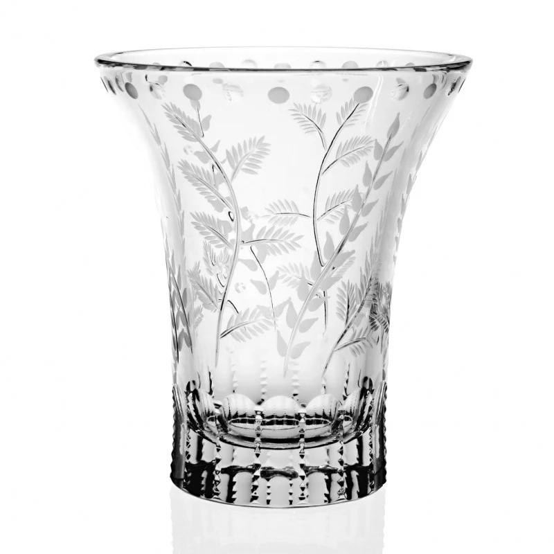 William Yeoward Crystal Fern 6" Tulip Vase