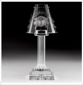 William Yeoward Crystal Pearl 12" Candle Lamp