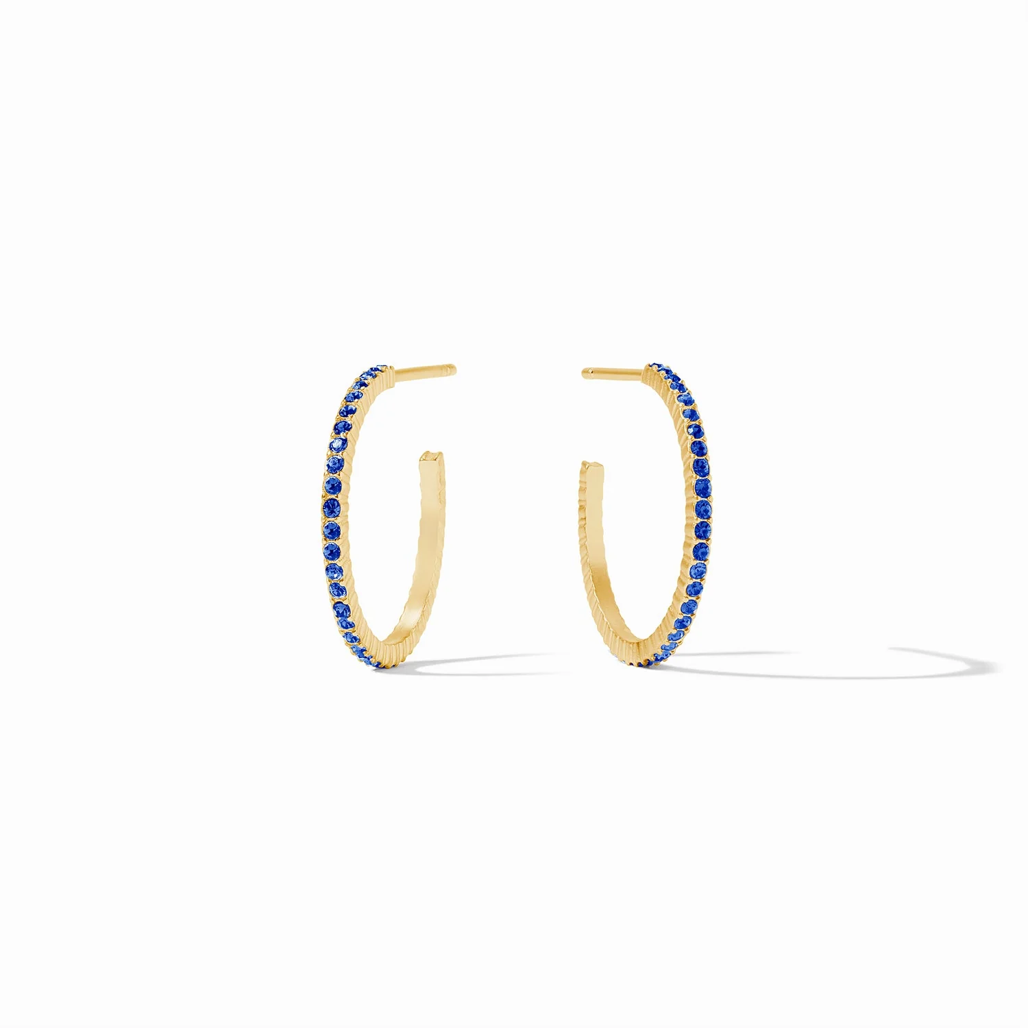 Julie Vos Gold Windsor Hoop Earrings - Image 3