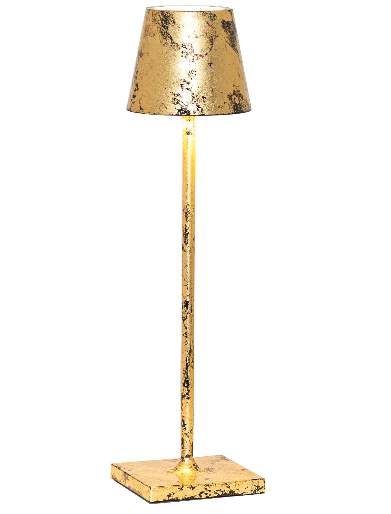 Zafferano Poldina Micro Lamp, Black Crackle